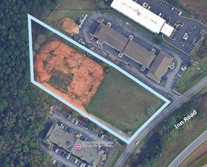5480 Inn Rd, Mobile, AL à vendre - Aérien - Image 2 de 3