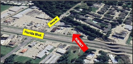 9980 Florida Blvd, Baton Rouge, LA - AERIAL  map view - Image1