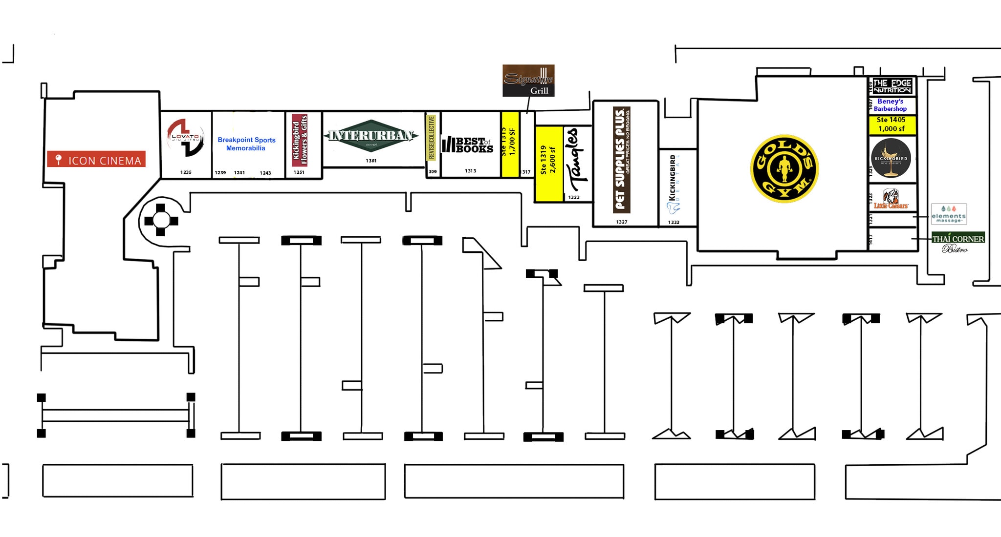 1700 E 2nd St, Edmond, OK for lease Site Plan- Image 1 of 1