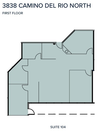 3838 Camino del Rio N, San Diego, CA for lease Floor Plan- Image 1 of 1