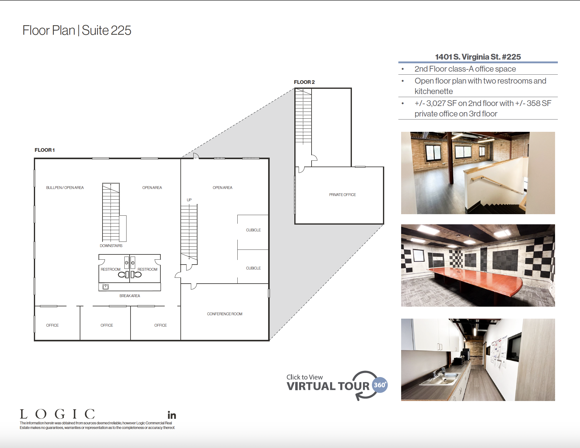 1401 S Virginia St, Reno, NV for sale Floor Plan- Image 1 of 7