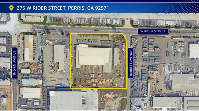Plus de détails pour 275 W Rider St, Perris, CA - Industriel à louer