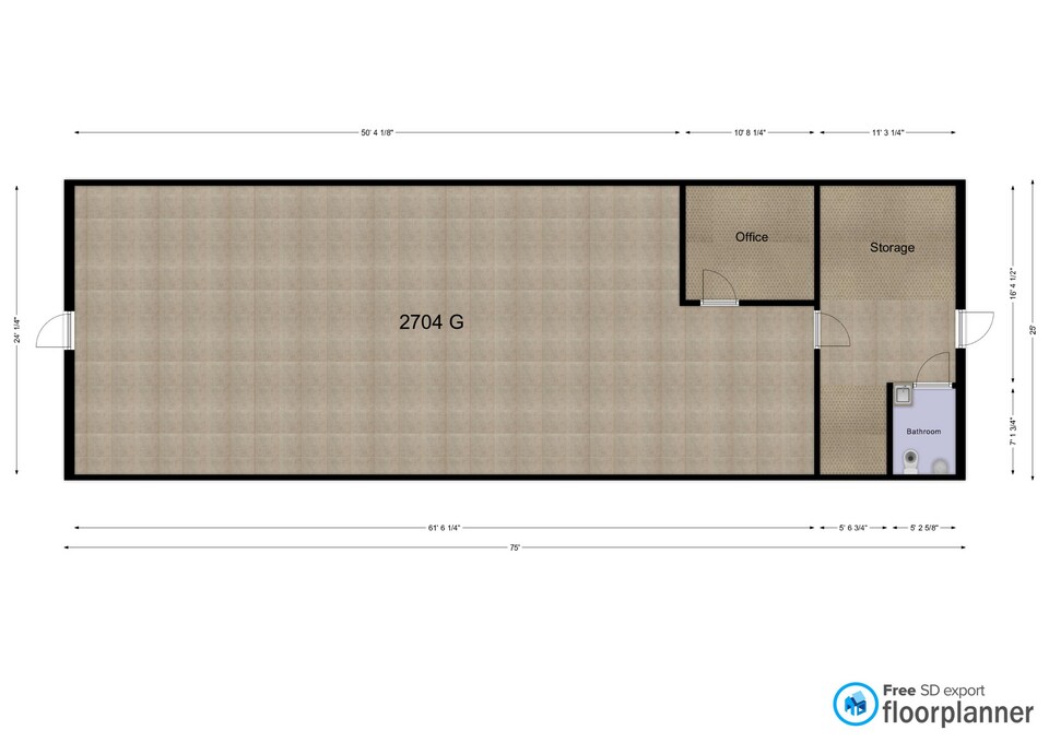 2704 E Griffin Pkwy, Mission, TX à louer Plan d’étage- Image 1 de 9