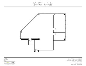 5821 Southwest Fwy, Houston, TX for lease Floor Plan- Image 1 of 1