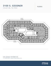 3100 S Gessner Rd, Houston, TX à vendre Plan d’étage- Image 1 de 1