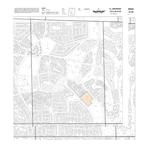 7515-7527 NW 88th Ave, Tamarac, FL à vendre - Plan cadastral - Image 1 de 1