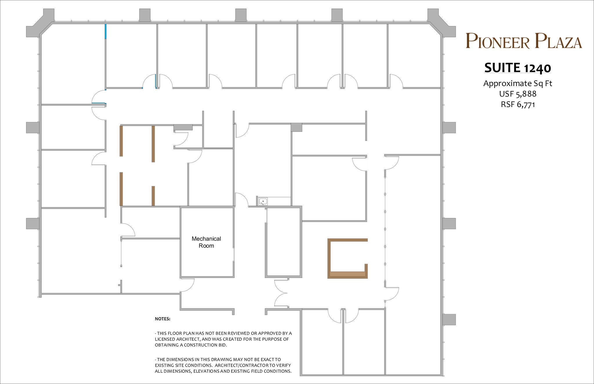 900 Fort Street Mall, Honolulu, HI à louer Plan de site- Image 1 de 1