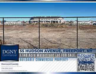 Plus de détails pour 55 Hudson Ave, Freeport, NY - Terrain à vendre