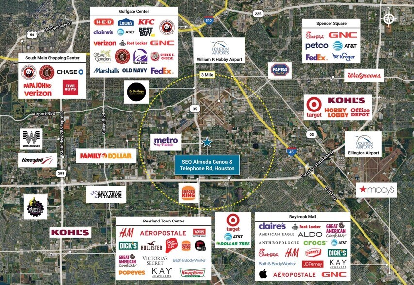 SEQ Almeda Genoa & Telephone Rd, Houston, TX à vendre - Photo du bâtiment - Image 2 de 3