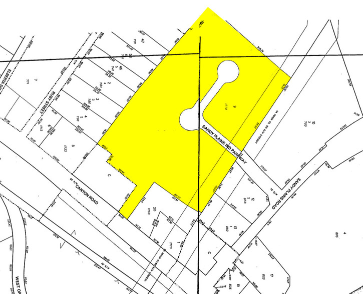 1800 Sandy Plains Pky, Marietta, GA à louer - Plan cadastral - Image 3 de 13