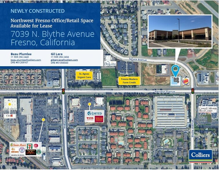 7039 Blythe Ave, Fresno, CA for lease - Building Photo - Image 1 of 1