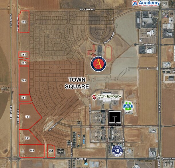 New Loop 335/Helium Rd between Hollywood Rd & 45th, Amarillo, TX à vendre - Photo du bâtiment - Image 3 de 6