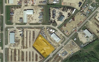 4212 Hewlett Dr, Red Deer County, AB - AERIAL  map view