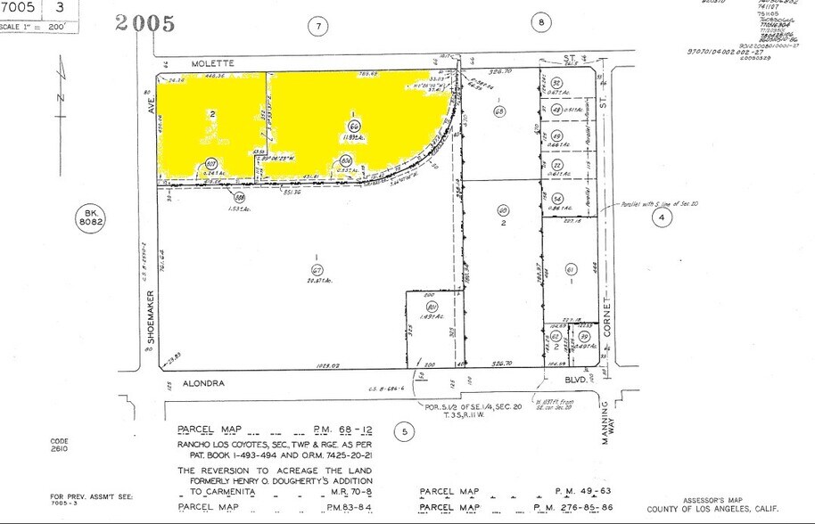13012 Molette St, Santa Fe Springs, CA à louer - Plan cadastral - Image 2 de 6