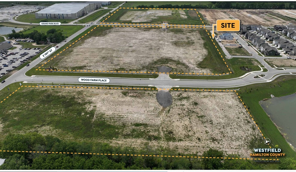 308 E 191st St, Westfield, IN for sale - Aerial - Image 1 of 3