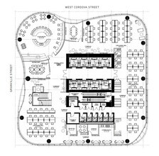 320 Granville St, Vancouver, BC à louer Plan d’étage- Image 2 de 3