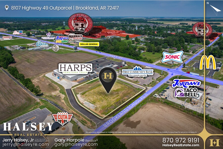 8107 Highway 49, Brookland, AR à vendre - Photo du bâtiment - Image 3 de 6