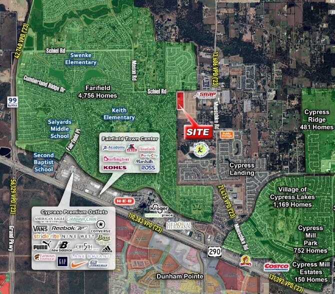 20239 Schiel Rd, Cypress, TX à vendre - Aérien - Image 2 de 2