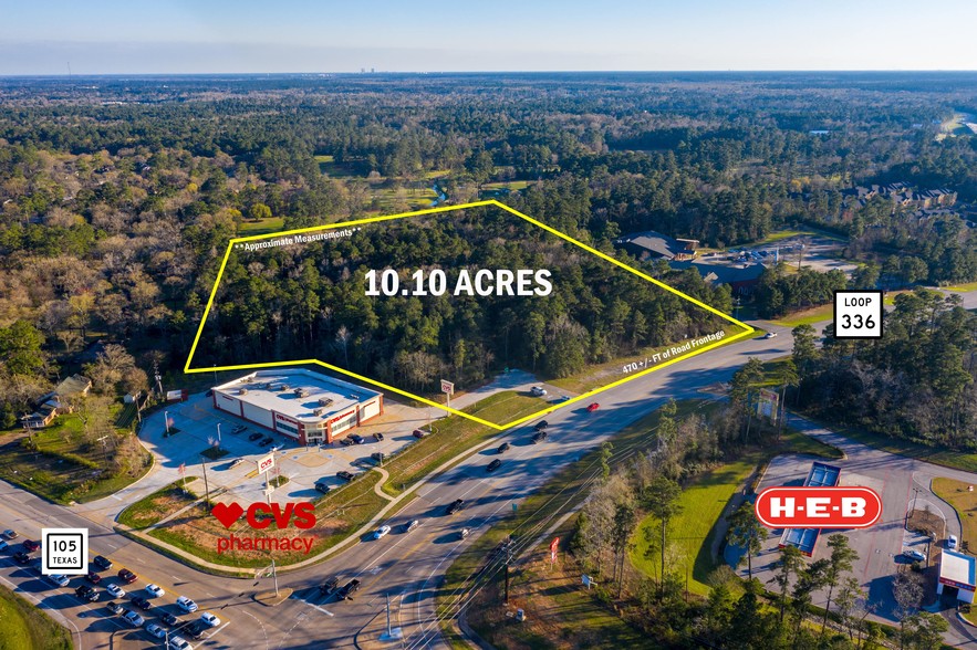 10 Ac SW Loop 336, Conroe, TX à vendre - Autre - Image 1 de 19