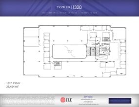 1320 Greenway Dr, Irving, TX à louer Plan d’étage- Image 1 de 1