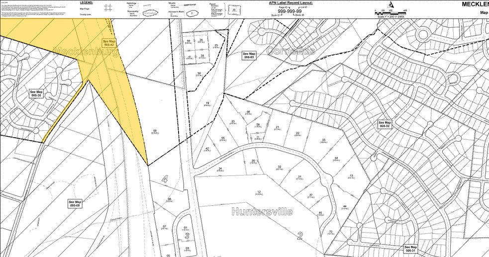 9713 Northcross Center Ct, Huntersville, NC à louer - Plan cadastral - Image 2 de 9