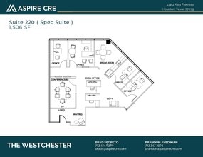 11451 Katy Fwy, Houston, TX for lease Floor Plan- Image 1 of 1