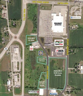 Plus de détails pour 1901 Market Way, Watertown, WI - Terrain à louer