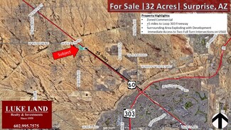 Plus de détails pour 191st Ave, Wittmann, AZ - Terrain à vendre