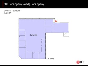 600 Parsippany Rd, Parsippany, NJ for lease Floor Plan- Image 1 of 1