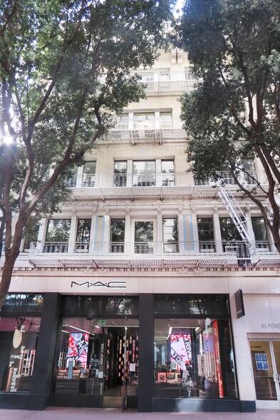 45-49 Powell St, San Francisco, CA à louer - Photo du bâtiment - Image 3 de 9