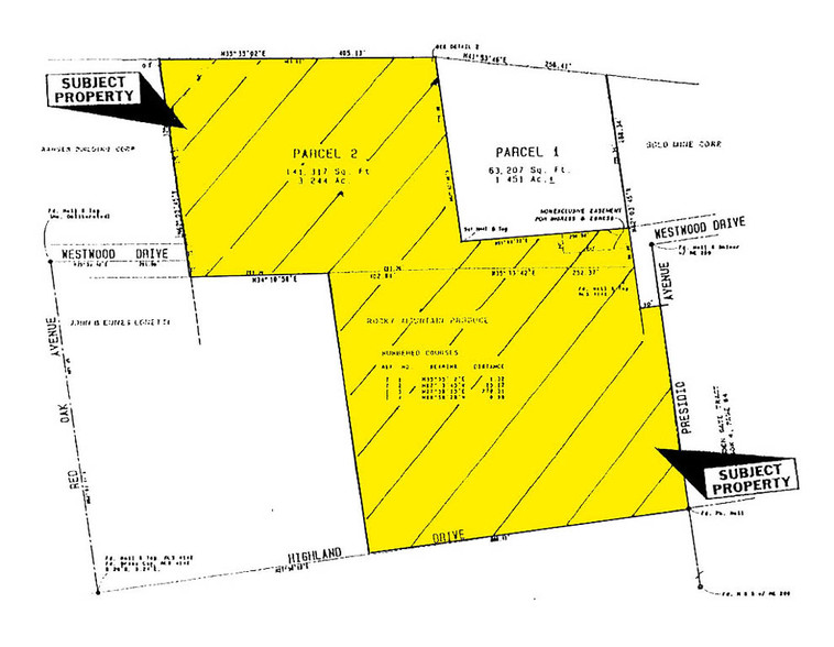 2753 S Highland Dr, Las Vegas, NV à vendre - Plan cadastral - Image 2 de 10