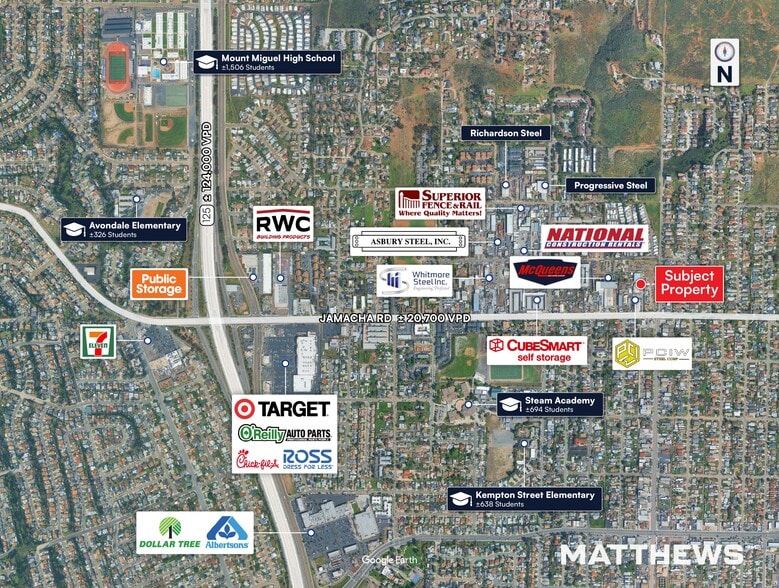 9364 Jamacha Rd, Spring Valley, CA for lease - Building Photo - Image 3 of 3