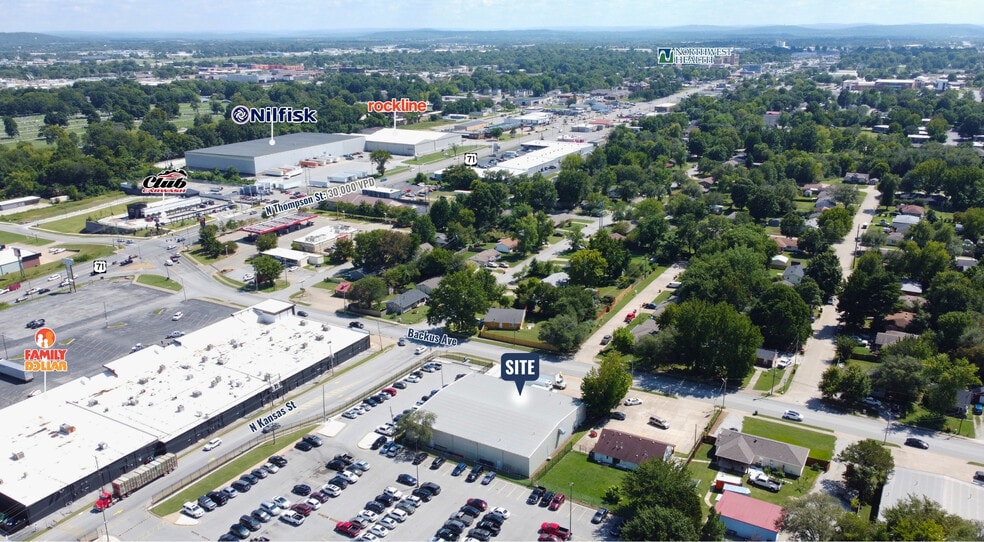 1010 Backus Ave, Springdale, AR for lease - Building Photo - Image 3 of 7