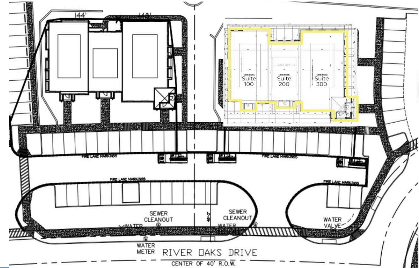 112 River Oaks Dr, Southlake, TX for lease Site Plan- Image 1 of 1