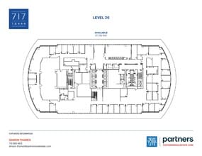 717 Texas Ave, Houston, TX à louer Plan d’étage- Image 1 de 1