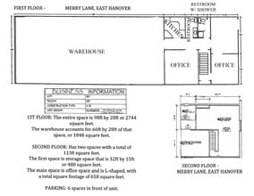 1-32 Merry Ln, East Hanover, NJ for lease Floor Plan- Image 1 of 1