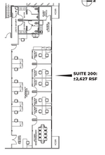 1017 N La Cienega Blvd, West Hollywood, CA à louer Plan d  tage- Image 1 de 6