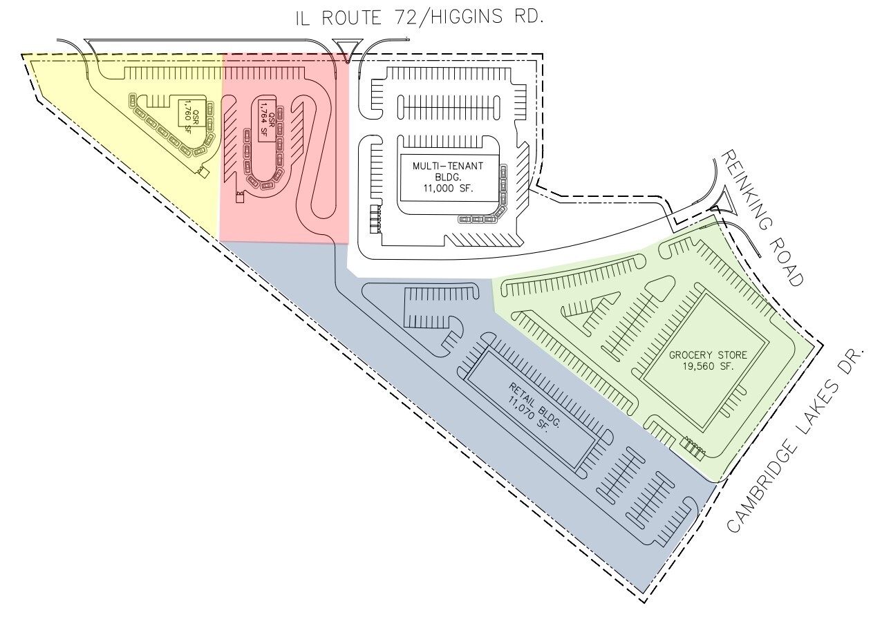 Route 72, Pingree Grove, IL à vendre Photo principale- Image 1 de 2