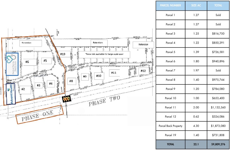N US 17, Wauchula, FL à vendre - Plan cadastral - Image 2 de 6