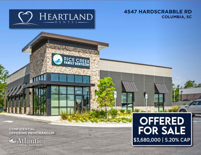 4547 Hard Scrabble Rd, Columbia, SC à vendre - Photo du bâtiment - Image 1 de 5