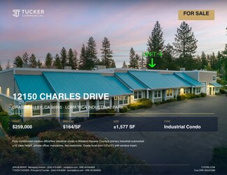 Plus de détails pour 12150 Charles Dr, Grass Valley, CA - Industriel à vendre