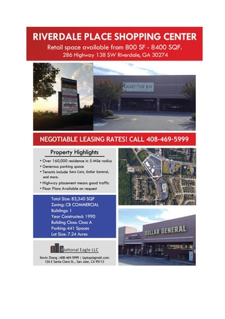 More details for 286 Highway 138 SW, Riverdale, GA - Multiple Space Uses for Lease