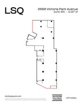 2550 Victoria Park Ave, Toronto, ON à louer Plan d’étage- Image 1 de 1