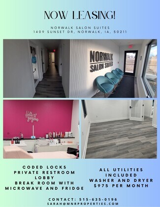 Plus de détails pour 1409 Sunset Dr, Norwalk, IA - Coworking à louer