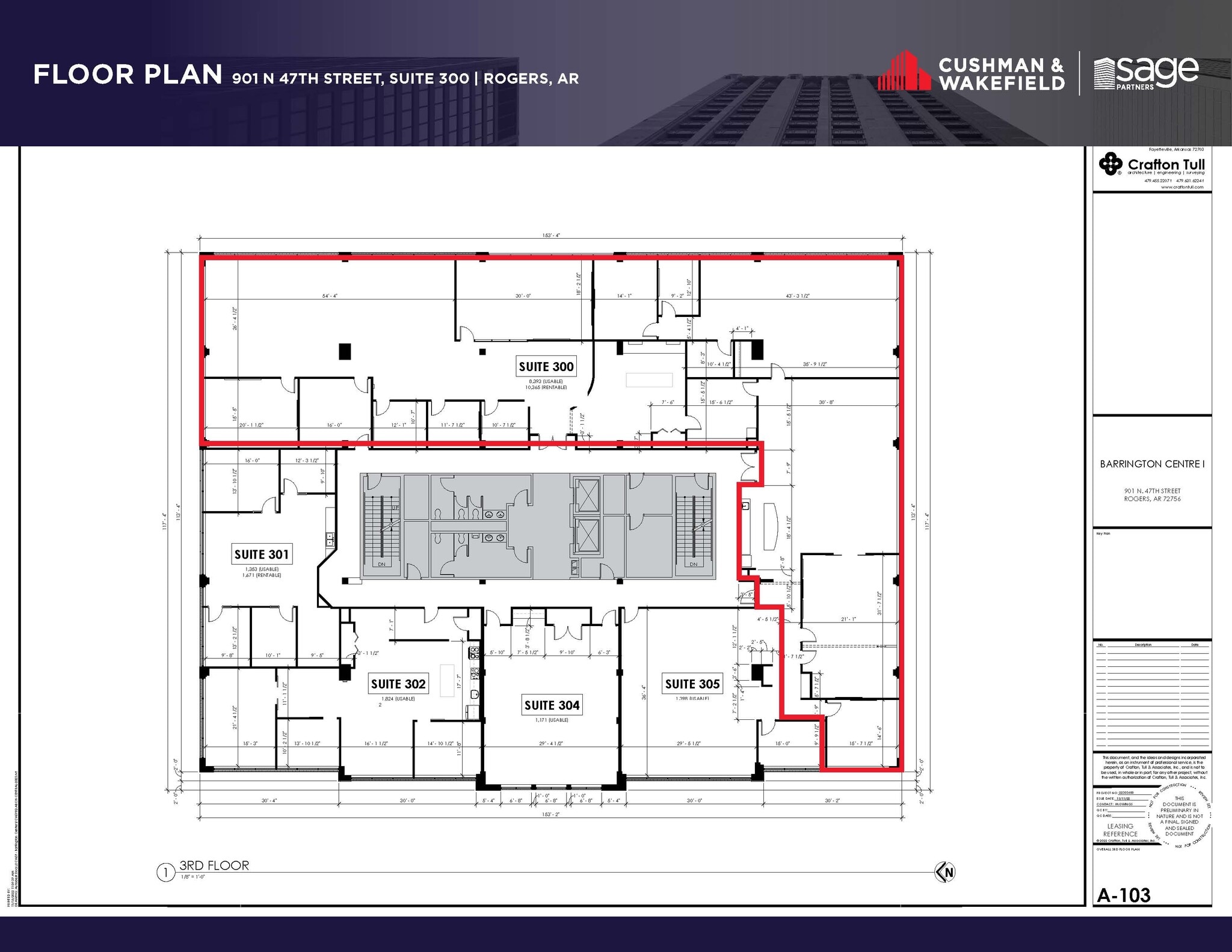 901 N 47th St, Rogers, AR à louer Plan d’étage- Image 1 de 6