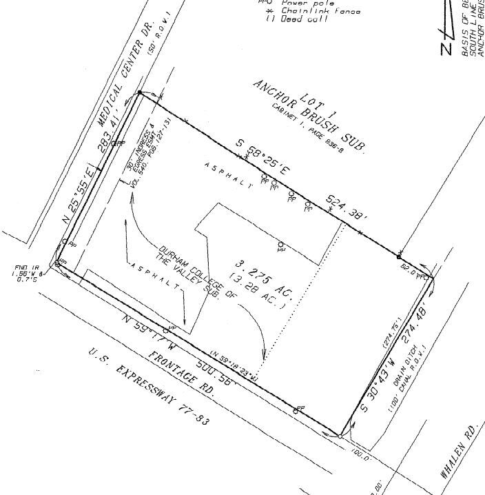 S EXPRESSWAY 77, San Benito, TX for sale Plat Map- Image 1 of 2