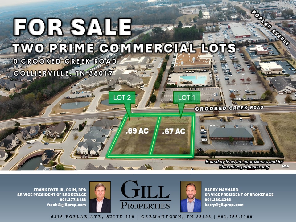 9960 Crooked Creek Dr, Collierville, TN à vendre Photo principale- Image 1 de 15