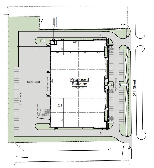 1145 107th St., Arlington, TX à vendre - Plan de site - Image 3 de 5