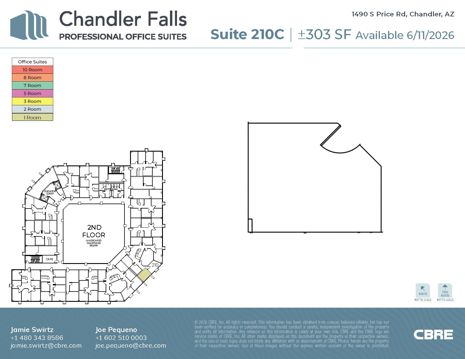 1490 S Price Rd, Chandler, AZ à louer Plan d’étage- Image 1 de 1