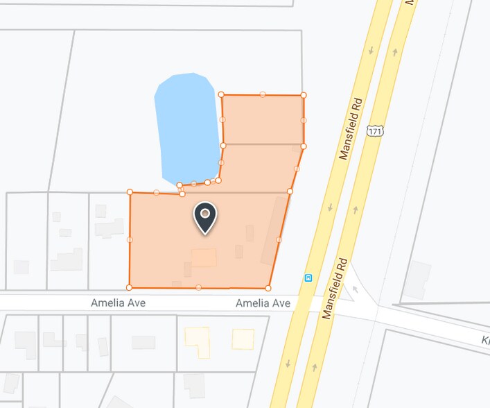 8050 Mansfield Rd, Shreveport, LA à louer - Plan cadastral - Image 3 de 3